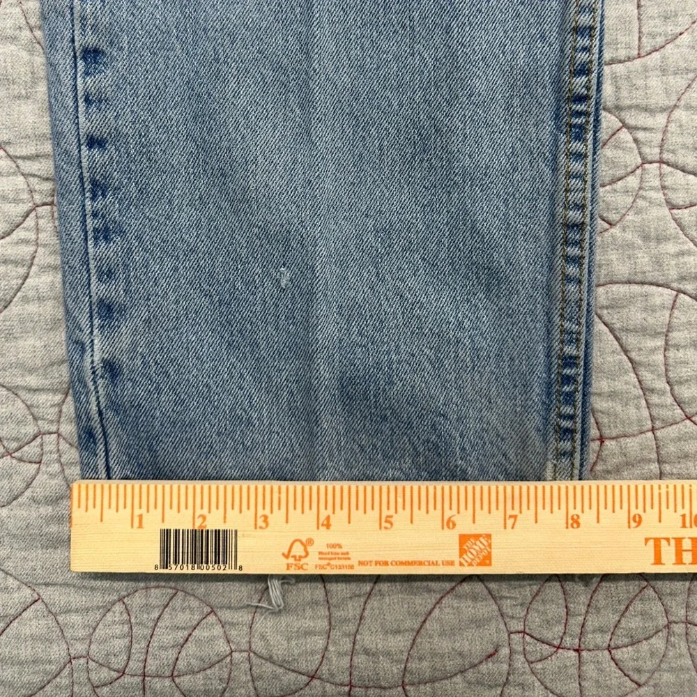 Levi's 505 Straight Leg Light Wash VTG 90s USA Made / Men's 38x32